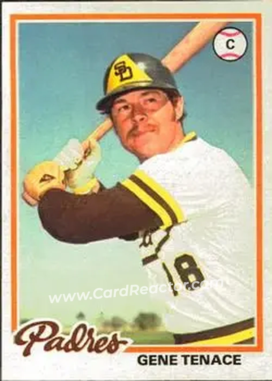 1978 O-Pee-Chee #35 - Gene Tenace - San Diego Padres