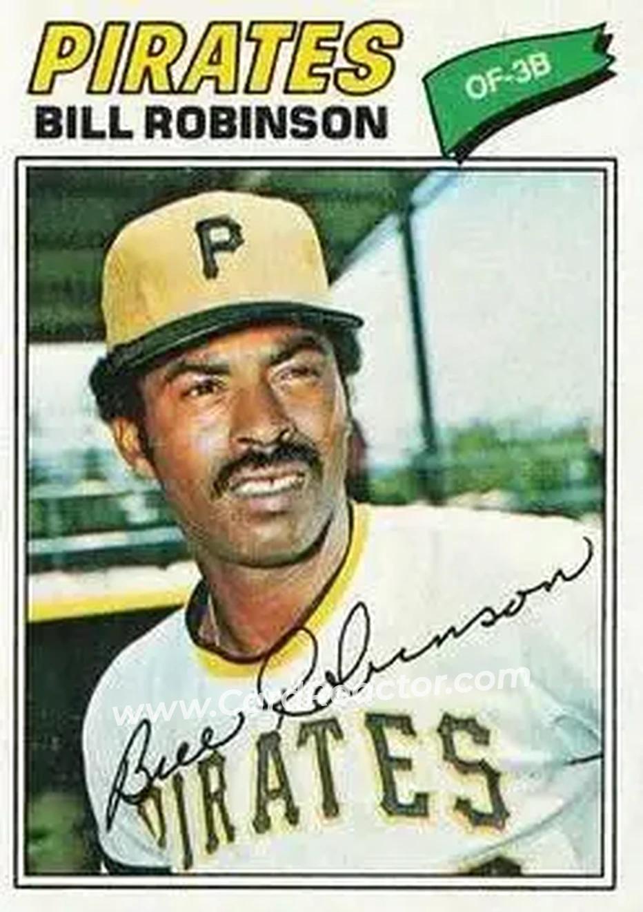 Front of Bill Robinson (b. 1943 OF)