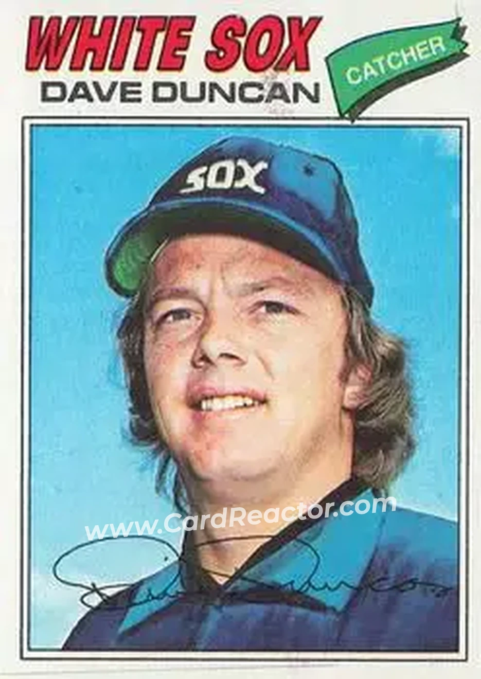 1977 Topps #338 - Dave Duncan - Chicago White Sox