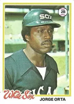 1978 Topps #42 Jorge Orta