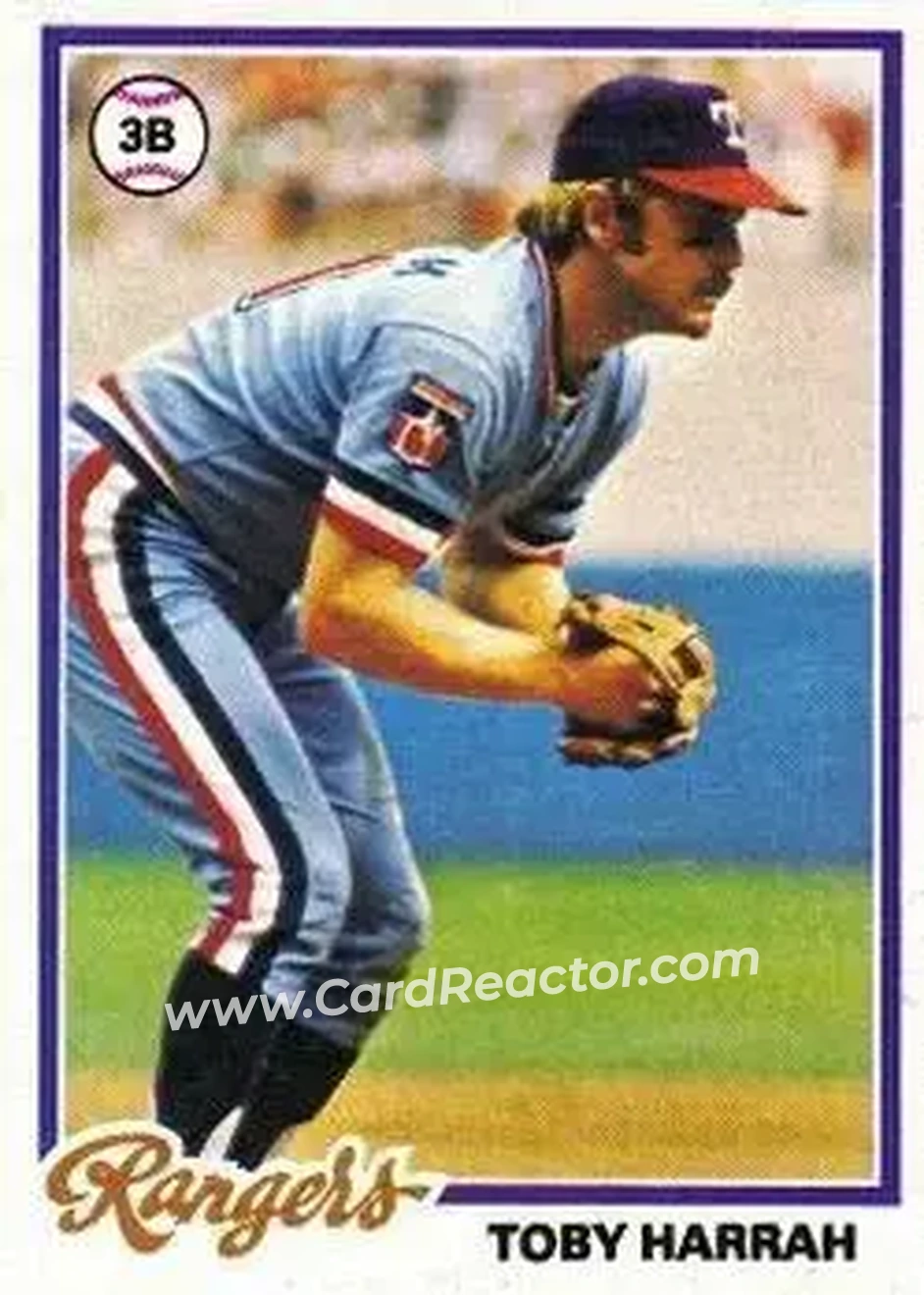 1978 Topps #44 - Toby Harrah - Texas Rangers