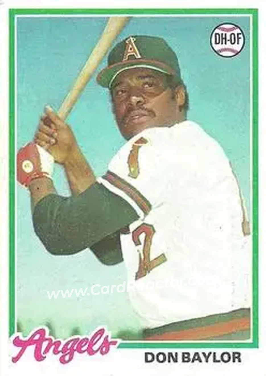 Front of Don Baylor