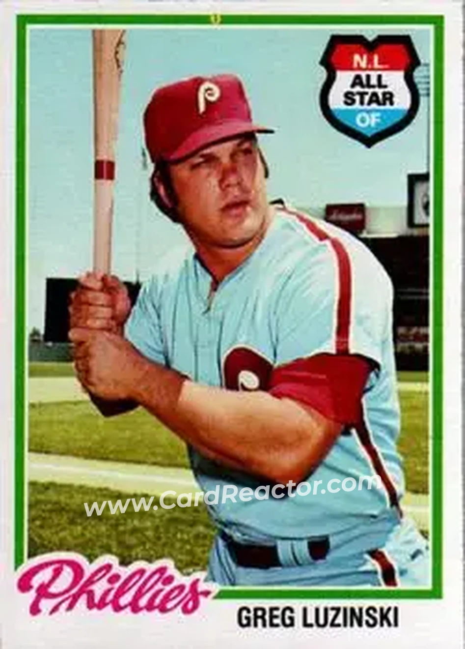 1978 O-Pee-Chee #42 - Greg Luzinski - Philadelphia Phillies