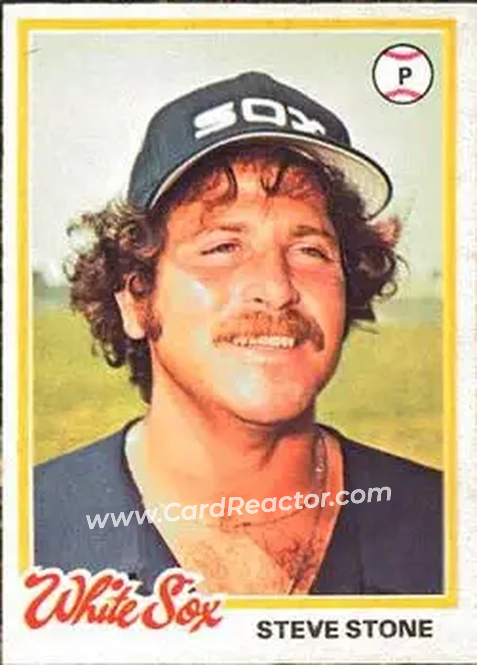 Front of Steve Stone