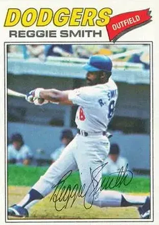 1977 Topps #345 Reggie Smith