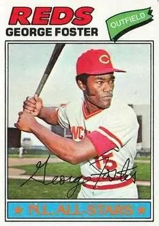 1977 Topps #347 George Foster