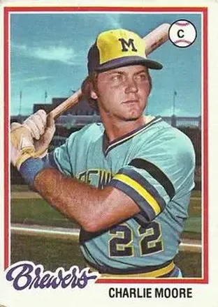 1978 Topps #51 Charlie Moore