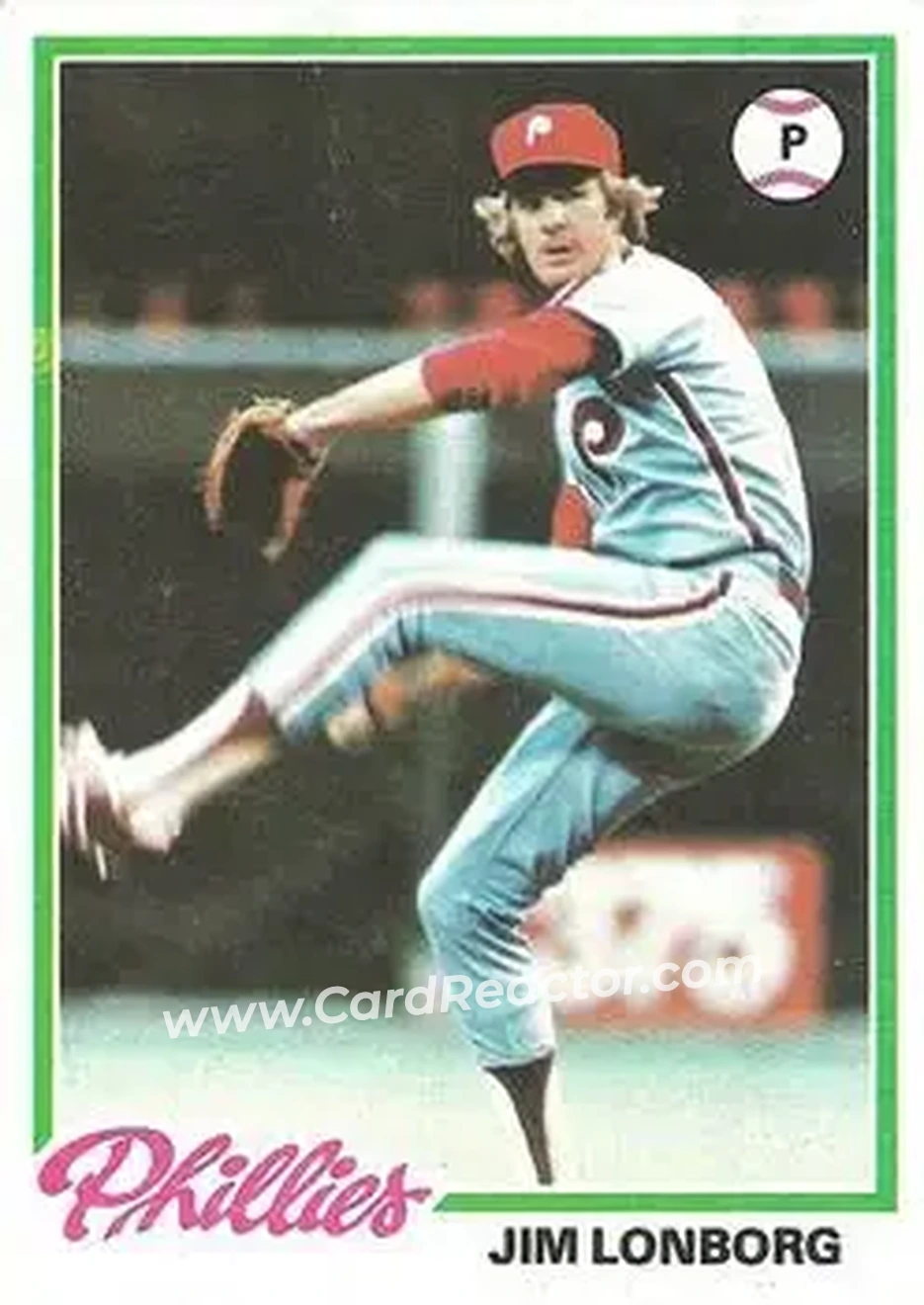 1978 Topps #52 - Jim Lonborg - Philadelphia Phillies