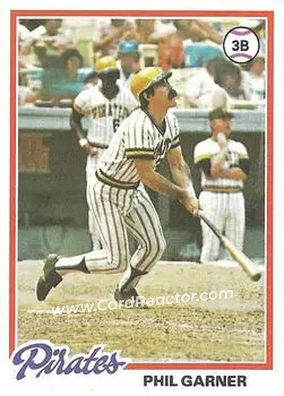 1978 Topps #53 - Phil Garner - Pittsburgh Pirates
