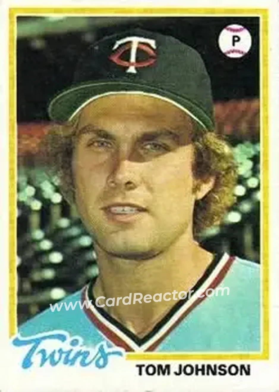1978 Topps #54 - Tom Johnson - Minnesota Twins