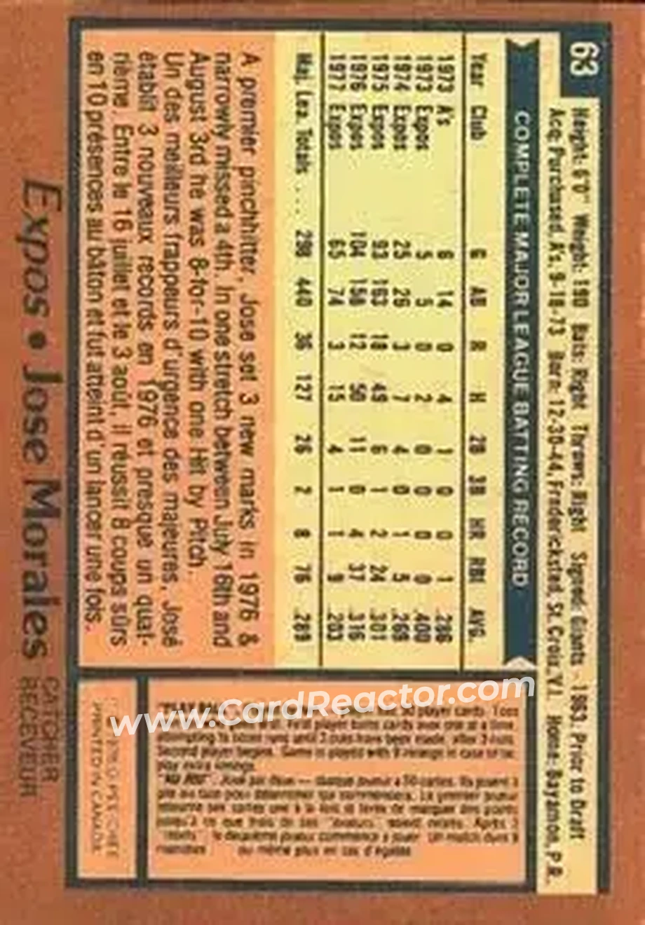 Back of Jose Morales