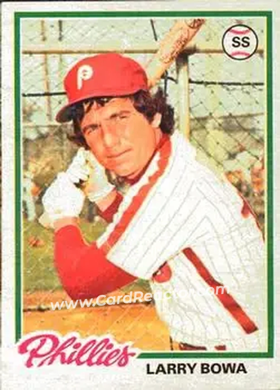 Front of Larry Bowa