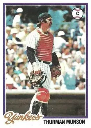 1978 Topps #60 Thurman Munson