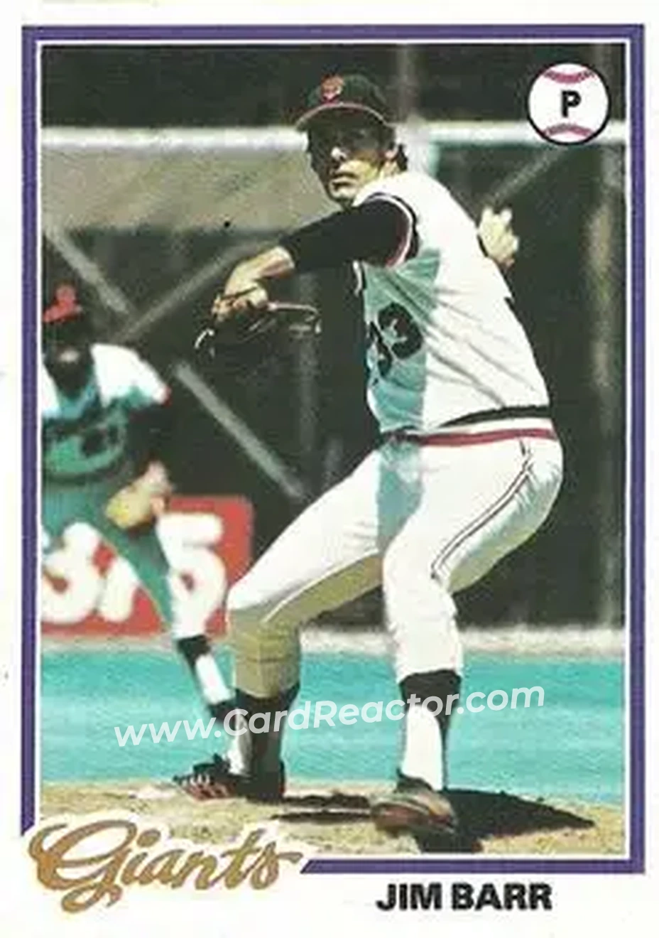 1978 Topps #62 - Jim Barr - San Francisco Giants
