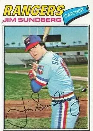 1977 Topps #351 Jim Sundberg