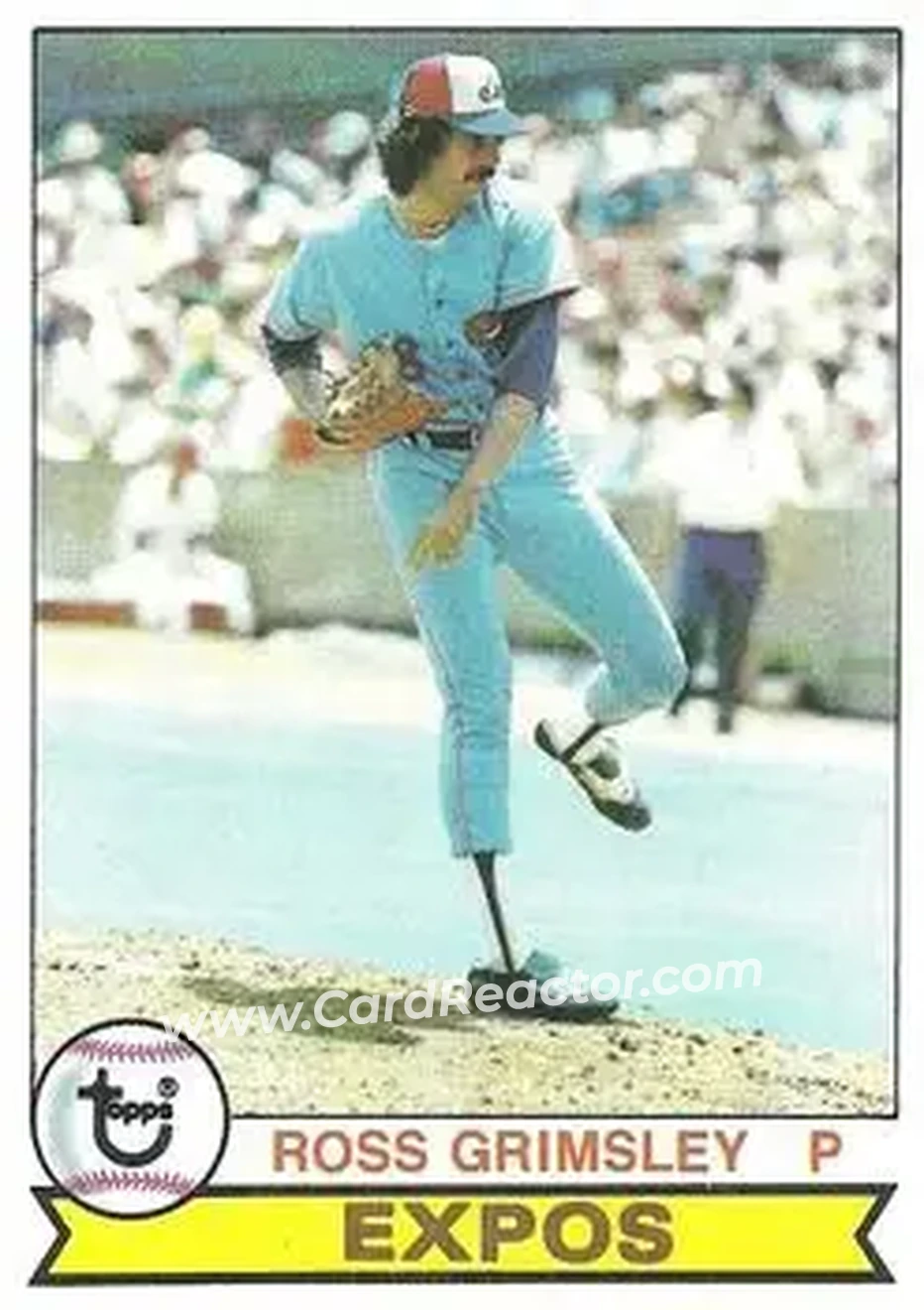1979 Topps #15 - Ross Grimsley - Montreal Expos