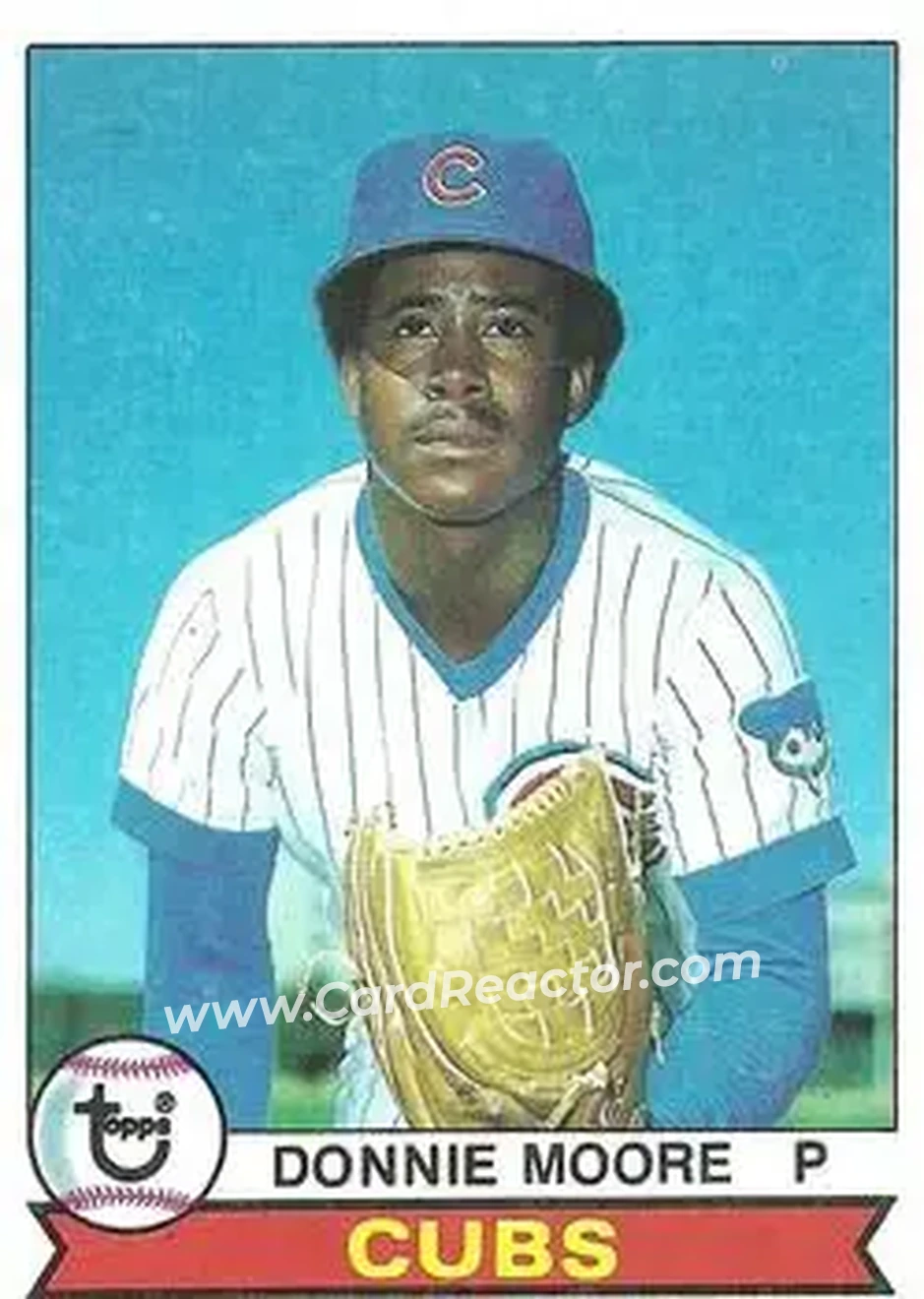 1979 Topps #17 - Donnie Moore - Chicago Cubs
