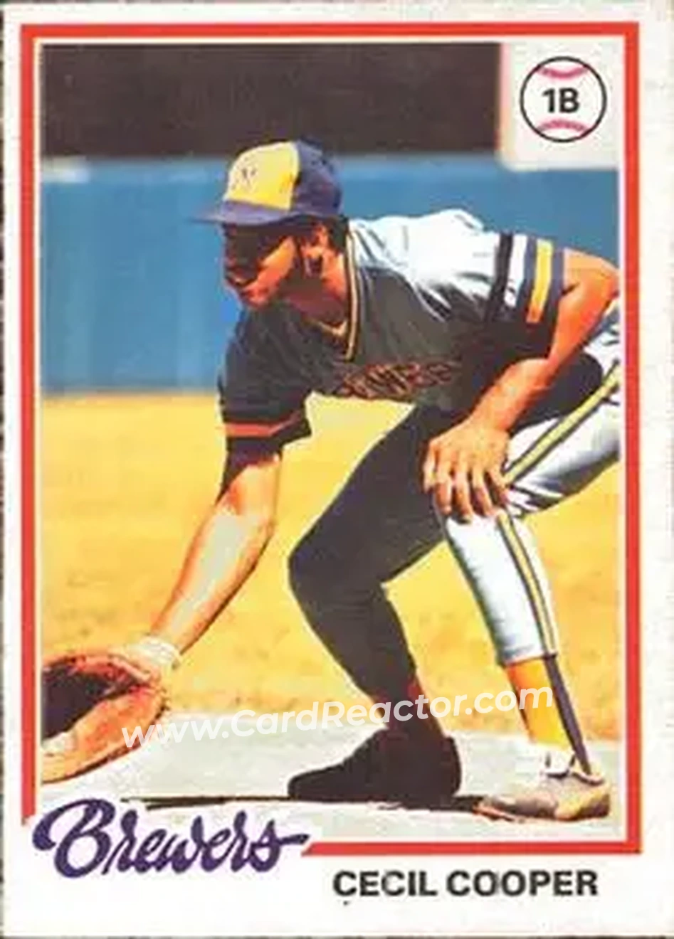 1978 O-Pee-Chee #71 - Cecil Cooper - Milwaukee Brewers