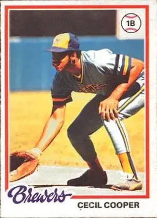 1978 O-Pee-Chee #71 Cecil Cooper
