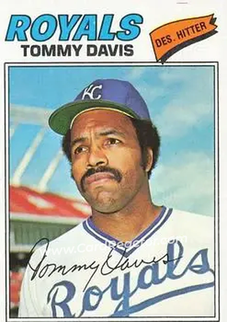 Front of Tommy Davis