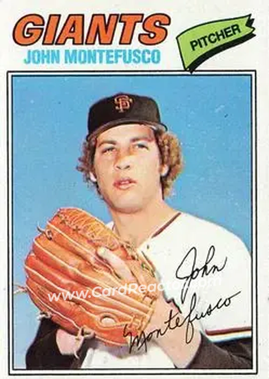 Front of John Montefusco