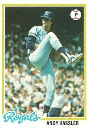 1978 Topps #73 Andy Hassler