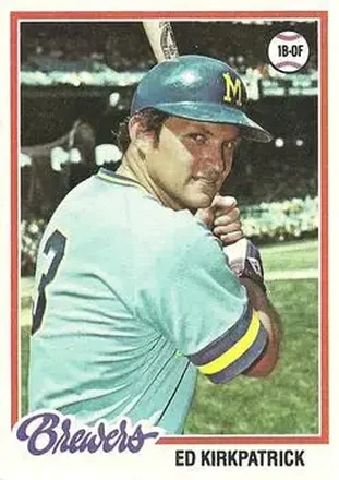 1978 Topps #77 Ed Kirkpatrick