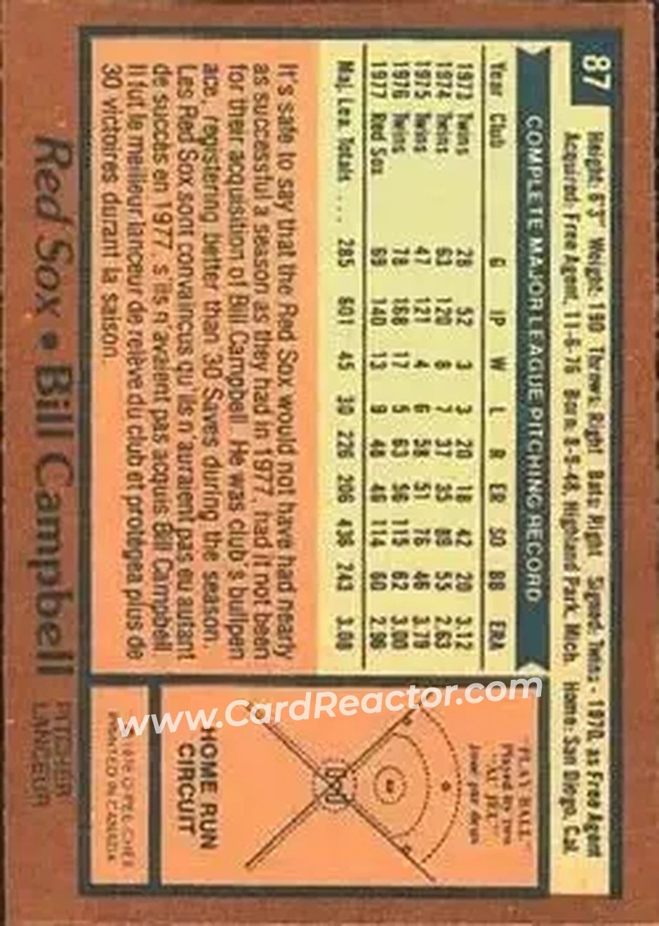 Back of Bill Campbell