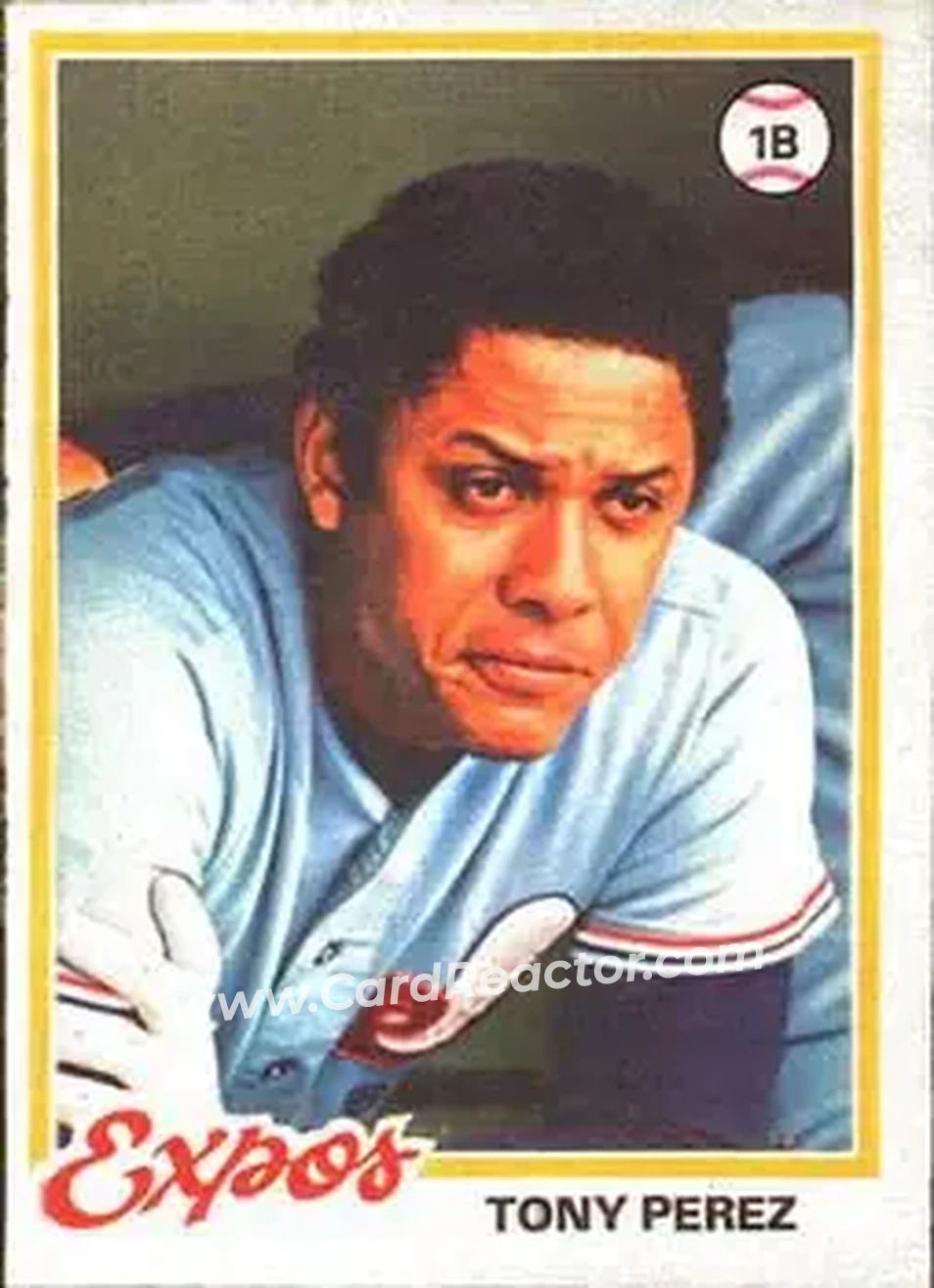 Front of Tony Pérez