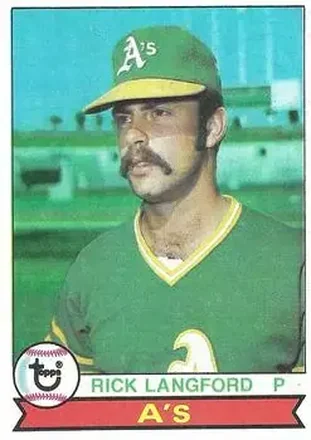 1979 Topps #29 Rick Langford