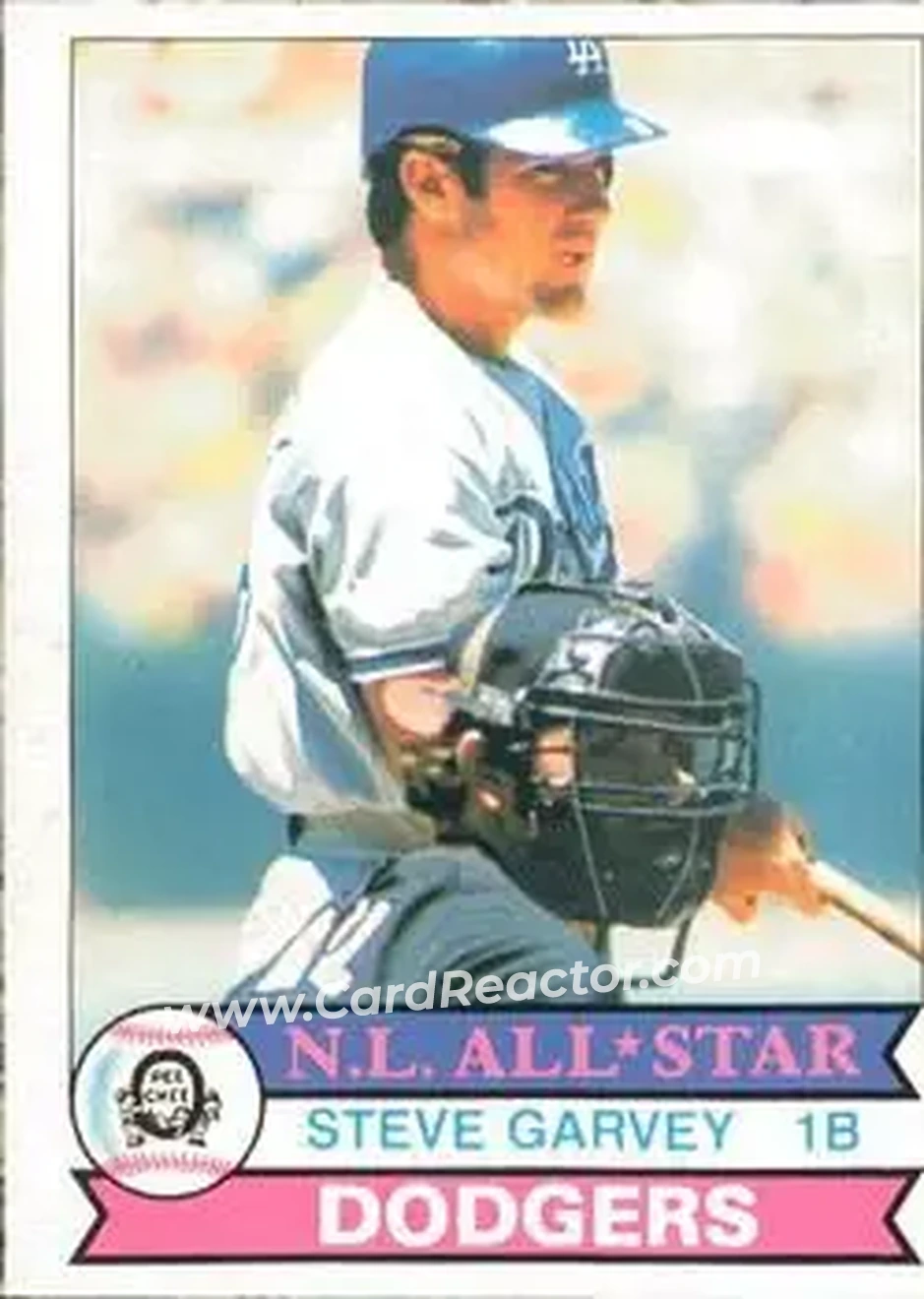 Front of Steve Garvey