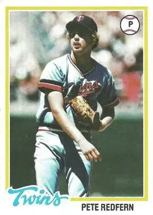 1978 Topps #81 Pete Redfern