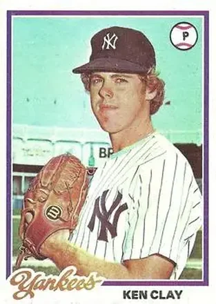 1978 Topps #89 Ken Clay
