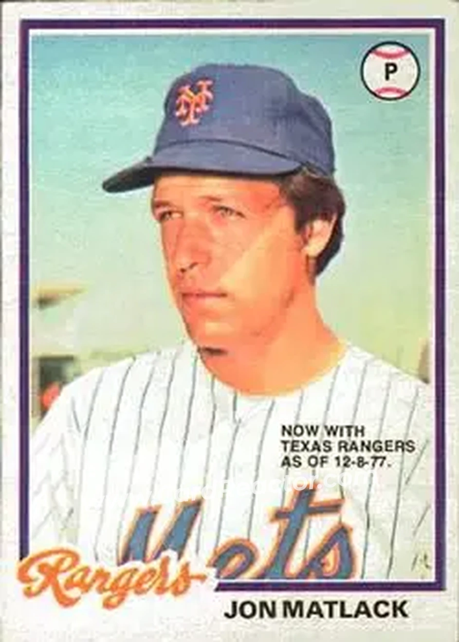 Front of Jon Matlack