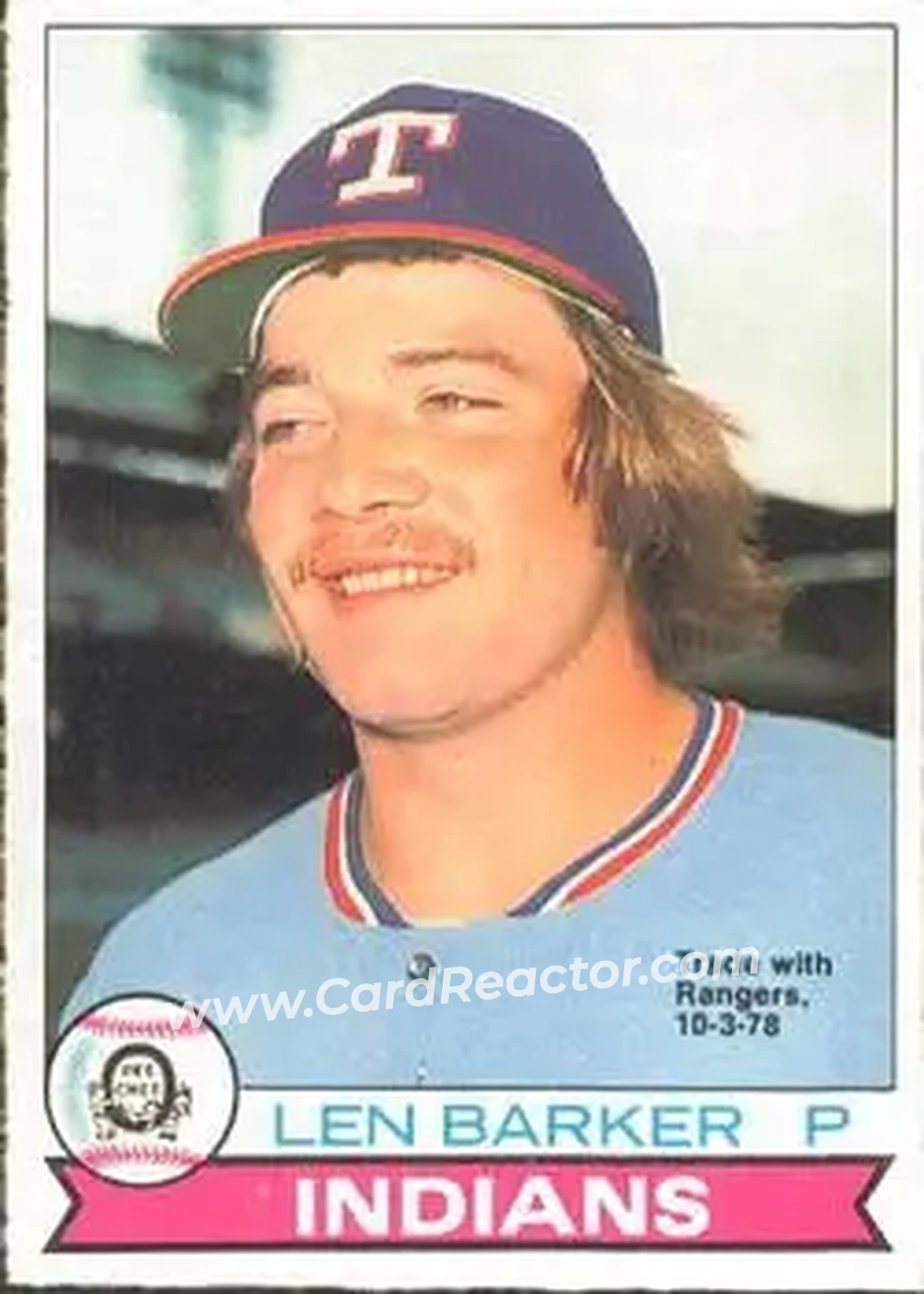 Front of Len Barker