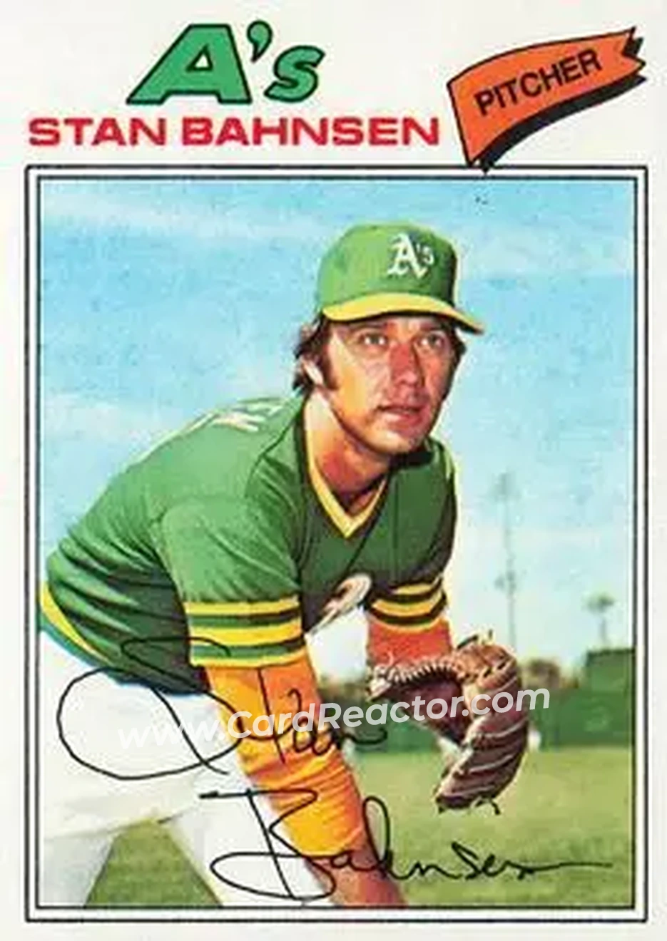Front of Stan Bahnsen