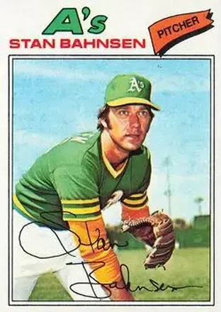1977 Topps #383 Stan Bahnsen