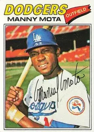 1977 Topps #386 Manny Mota