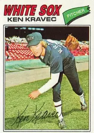 1977 Topps #389 Ken Kravec