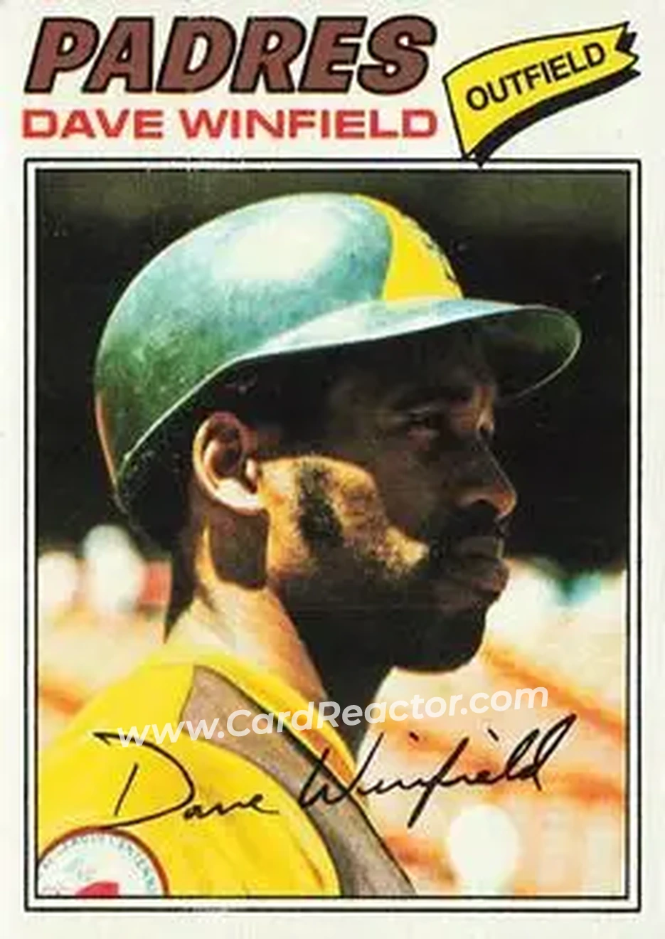 Front of Dave Winfield
