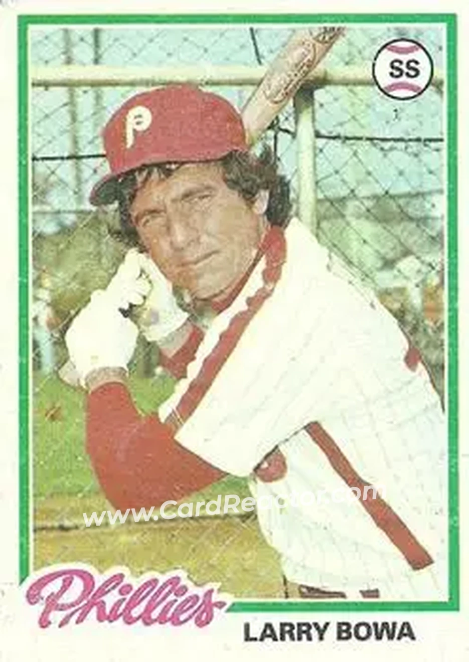 Front of Larry Bowa