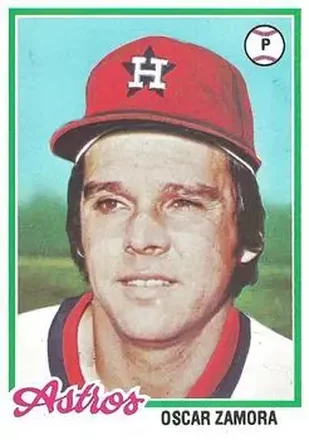 1978 Topps #91 Oscar Zamora