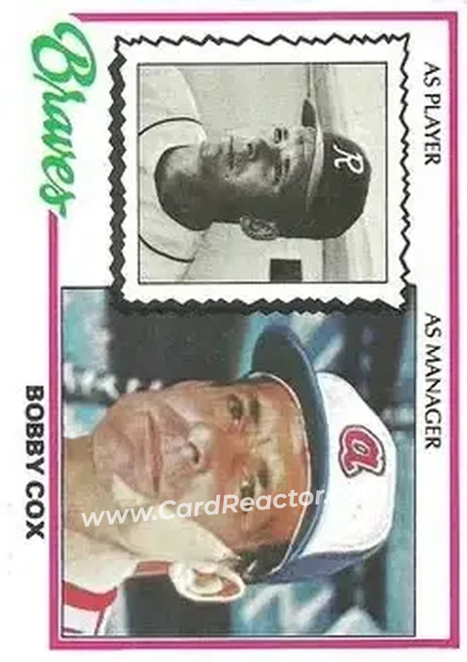 1978 Topps #93 - Bobby Cox - Atlanta Braves