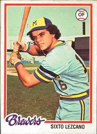 1978 O-Pee-Chee #102 - Sixto Lezcano - Milwaukee Brewers