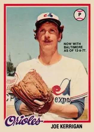 1978 O-Pee-Chee #108 Joe Kerrigan