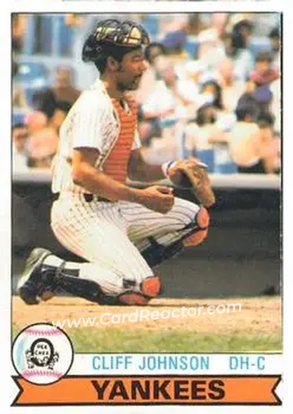 1979 O-Pee-Chee #50 - Cliff Johnson - New York Yankees