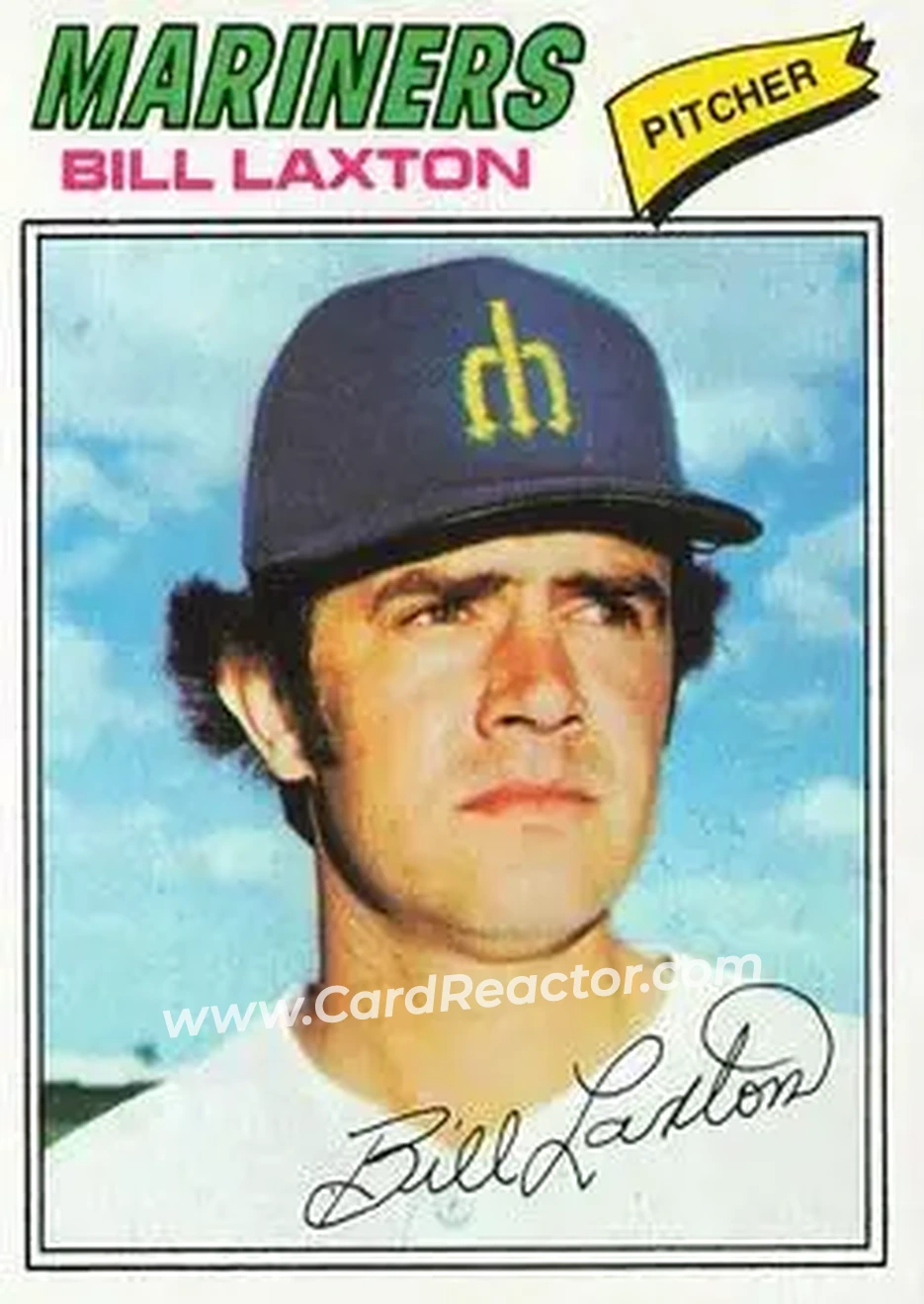 1977 Topps #394 - Bill Laxton - Seattle Mariners