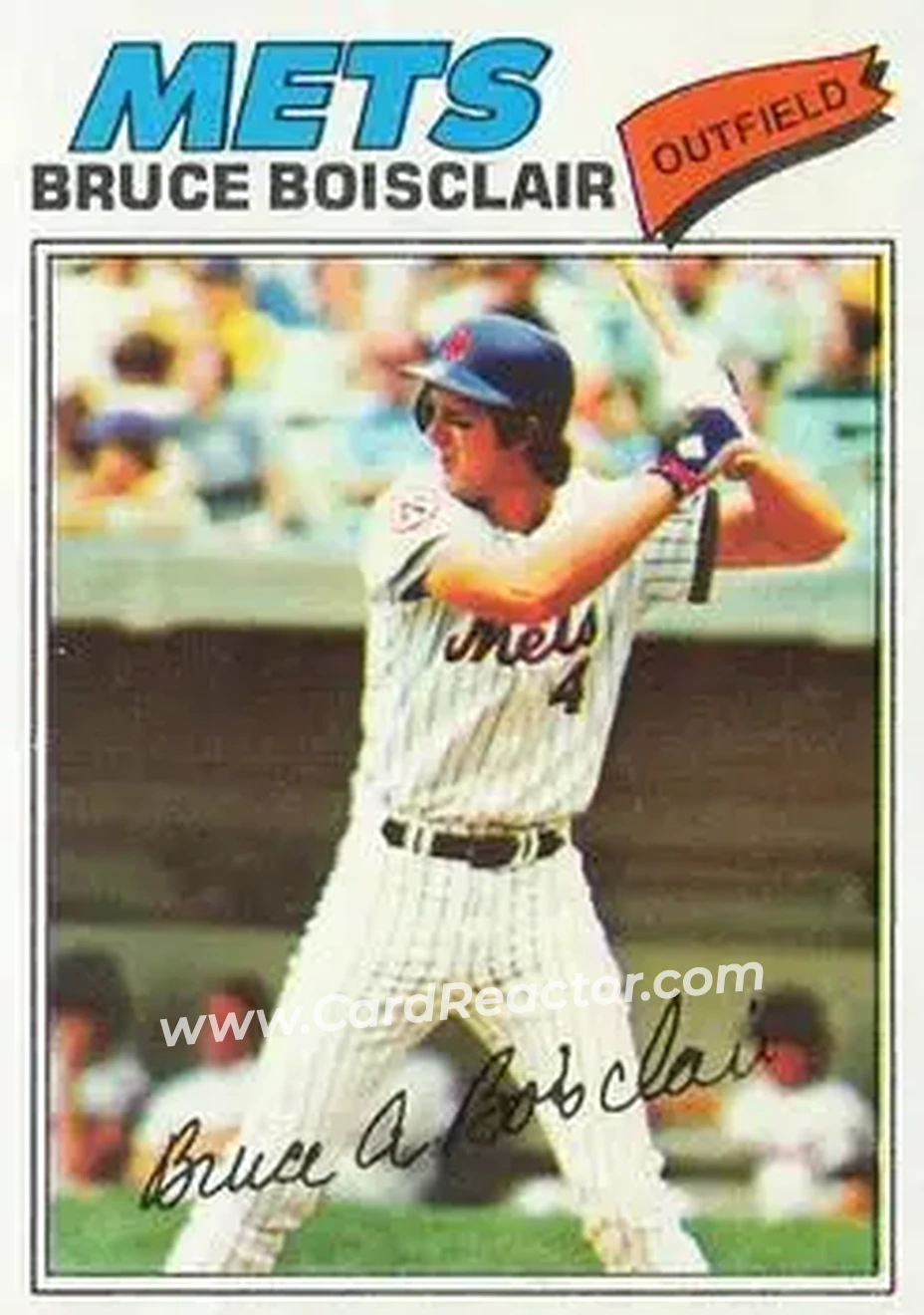 Front of Bruce Boisclair