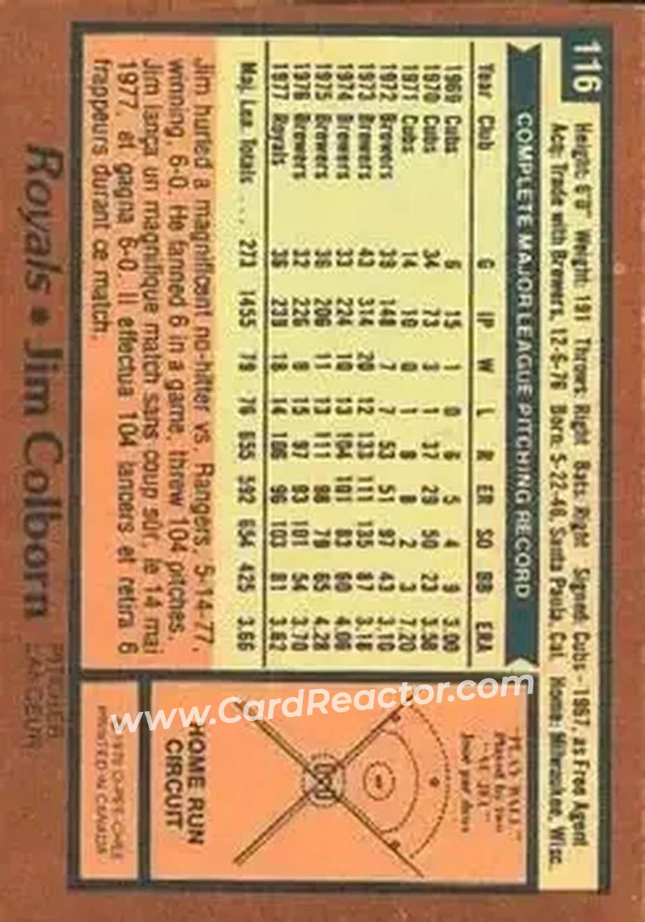 Back of Jim Colborn