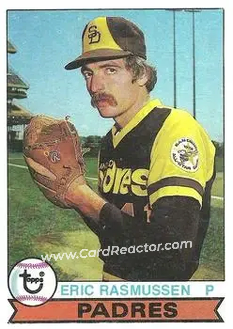 1979 Topps #57 - Harry Rasmussen - San Diego Padres 1979 Topps #57 - Harry Rasmussen - San Diego Padres